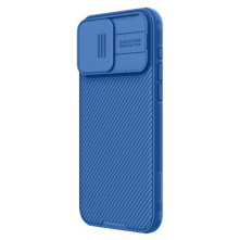 NILLKIN masszív tok kameravédővel Apple iPhone 15 Pro Max telefonhoz - KÉK