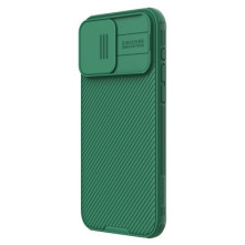 NILLKIN masszív tok kameravédővel Apple iPhone 15 Pro telefonhoz - ZÖLD