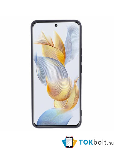 Kemény műanyag és rugalmas TPU hibrid tok Honor 90 telefonhoz - EZÜST