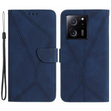 Oldalra nyíló tok Xiaomi 13T telefonhoz - KÉK