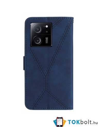 Oldalra nyíló tok Xiaomi 13T telefonhoz - KÉK