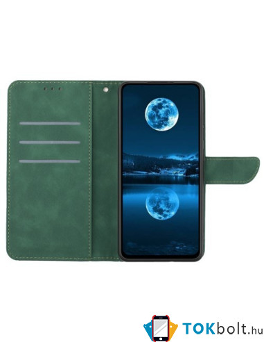 Oldalra nyíló tok Xiaomi 13T telefonhoz - ZÖLD