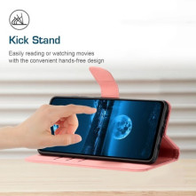 Oldalra nyíló tok Xiaomi 13T telefonhoz - RÓZSASZÍN