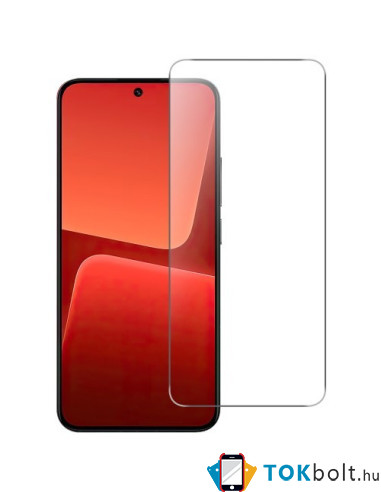 Kijelzővédő karcálló edzett üveg Xiaomi 13T típusú készülékhez - 1 db
