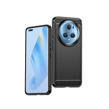 Honor Magic5 Pro karbon mintás tok - FEKETE
