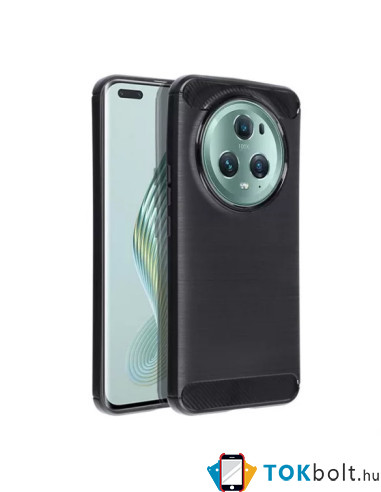 Honor Magic5 Pro karbon mintás tok - FEKETE
