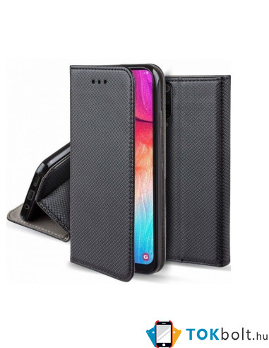 SMART oldalra nyíló tok Motorola Moto G13 / G23 / G53 telefonhoz - FEKETE