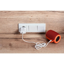 FORCELL töltő EU USB Lightning kábellel 3A 20W Quick Charge 4.0 - FEHÉR