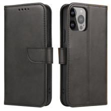 MAGNET BOOK mappatok Honor 90 telefonhoz - FEKETE