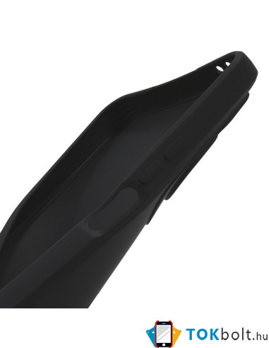 Rugalmas TPU tok Honor 90 Lite készülékhez - FEKETE