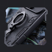 Nillkin CamShield Armor Pro Magnetic tok Samsung Galaxy S23 Ultra készülékhez - FEKETE