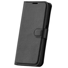 Oldalra nyíló tok Xiaomi Redmi Note 12 / Poco X5 telefonhoz - FEKETE