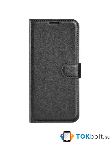 Oldalra nyíló tok Xiaomi Redmi Note 12 / Poco X5 telefonhoz - FEKETE