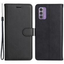 Oldalra nyíló tok Nokia G42 telefonhoz - FEKETE