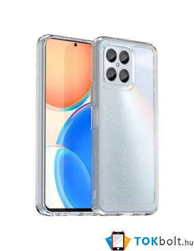 Rugalmas TPU tok Honor 70 Lite készülékhez - ÁTTETSZŐ