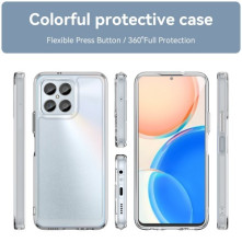 Rugalmas TPU tok Honor 70 Lite készülékhez - ÁTTETSZŐ