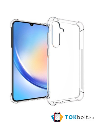 Rugalmas TPU tok Samsung Galaxy S23 FE készülékhez - ÁTTETSZŐ