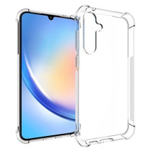 Rugalmas TPU tok Samsung Galaxy S23 FE készülékhez - ÁTTETSZŐ