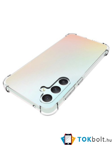 Rugalmas TPU tok Samsung Galaxy S23 FE készülékhez - ÁTTETSZŐ