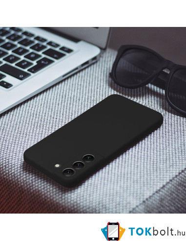 Rugalmas TPU tok Samsung Galaxy S24 készülékhez - FEKETE