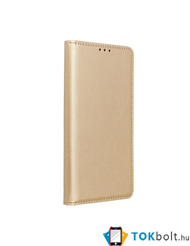 SMART oldalra nyíló tok Samsung Galaxy A25 5G telefonhoz - ARANY