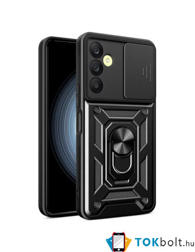 Rugalmas TPU tok Samsung Galaxy A25 5G készülékhez - FEKETE