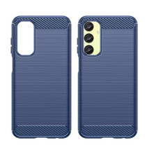 Samsung Galaxy A25 5G karbon mintás tok - KÉK