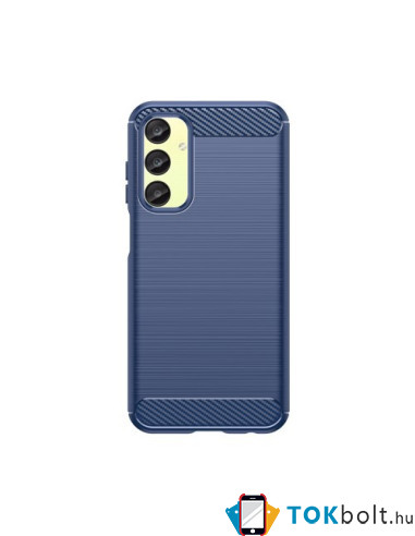 Samsung Galaxy A25 5G karbon mintás tok - KÉK