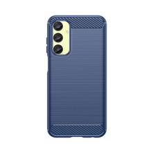 Samsung Galaxy A25 5G karbon mintás tok - KÉK