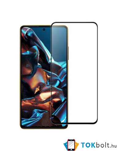 Kijelzővédő karcálló edzett üveg Xiaomi Redmi Note 12 Pro / Poco X5 Pro típusú készülékhez - 1 db