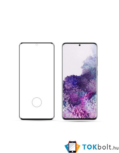 AMORUS kijelzővédő karcálló edzett üveg Samsung Galaxy S20 Plus típusú készülékhez - 1 db