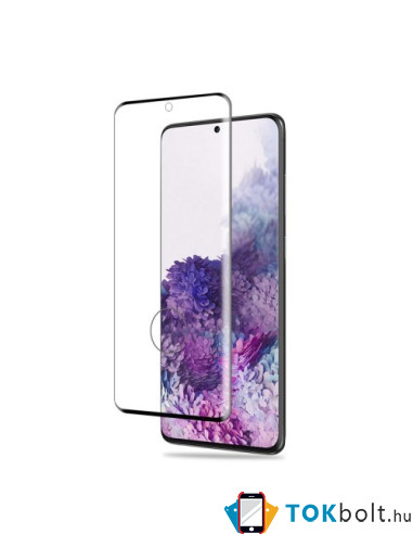 AMORUS kijelzővédő karcálló edzett üveg Samsung Galaxy S20 Plus típusú készülékhez - 1 db