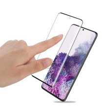 AMORUS kijelzővédő karcálló edzett üveg Samsung Galaxy S20 Plus típusú készülékhez - 1 db