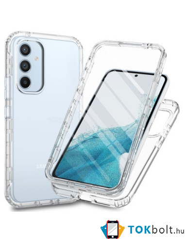 Elő és hátlapi TPU tok Samsung Galaxy A54 5G készülékhez - ÁTTETSZŐ