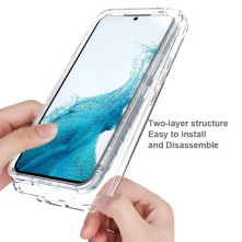 Elő és hátlapi TPU tok Samsung Galaxy A54 5G készülékhez - ÁTTETSZŐ