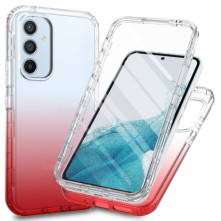 Elő és hátlapi TPU tok Samsung Galaxy A54 5G készülékhez - PIROS