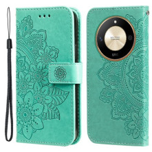 Oldalra nyíló tok Honor Magic6 Lite telefonhoz - ZÖLD