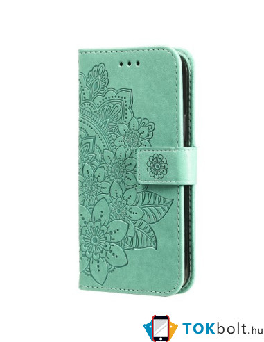 Oldalra nyíló tok Honor Magic6 Lite telefonhoz - ZÖLD