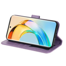 Oldalra nyíló tok Honor Magic6 Lite telefonhoz - LILA