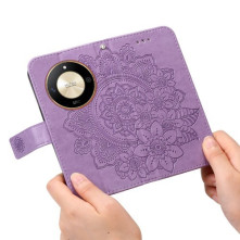 Oldalra nyíló tok Honor Magic6 Lite telefonhoz - LILA