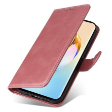 Oldalra nyíló tok Honor Magic6 Lite telefonhoz - RÓZSAARANY