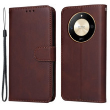 Oldalra nyíló tok Honor Magic6 Lite telefonhoz - BARNA