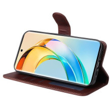 Oldalra nyíló tok Honor Magic6 Lite telefonhoz - BARNA