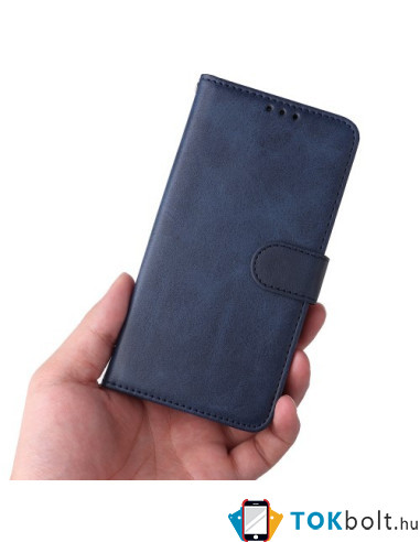 Oldalra nyíló tok Xiaomi Redmi 13C telefonhoz - KÉK