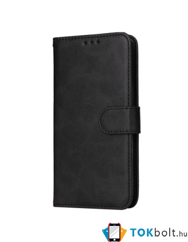 Oldalra nyíló tok Xiaomi Redmi Note 13 Pro+ telefonhoz - FEKETE