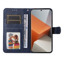 Oldalra nyíló tok Xiaomi Redmi Note 13 Pro+ telefonhoz - KÉK