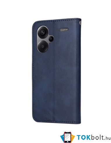 Oldalra nyíló tok Xiaomi Redmi Note 13 Pro+ telefonhoz - KÉK