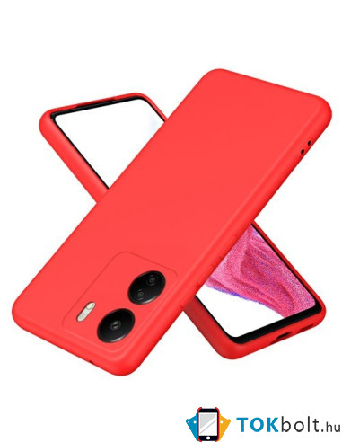 Rugalmas TPU tok Xiaomi Redmi 13C készülékhez - PIROS