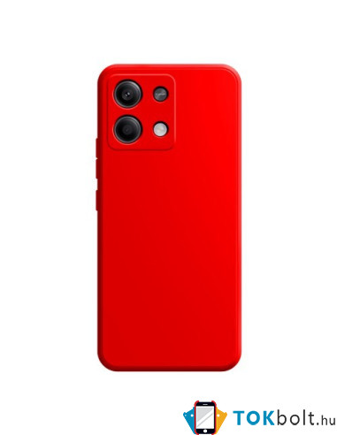 Rugalmas TPU tok Xiaomi Redmi Note 13 készülékhez - PIROS