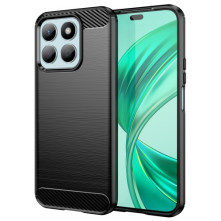 Honor X8b karbon mintás tok - FEKETE